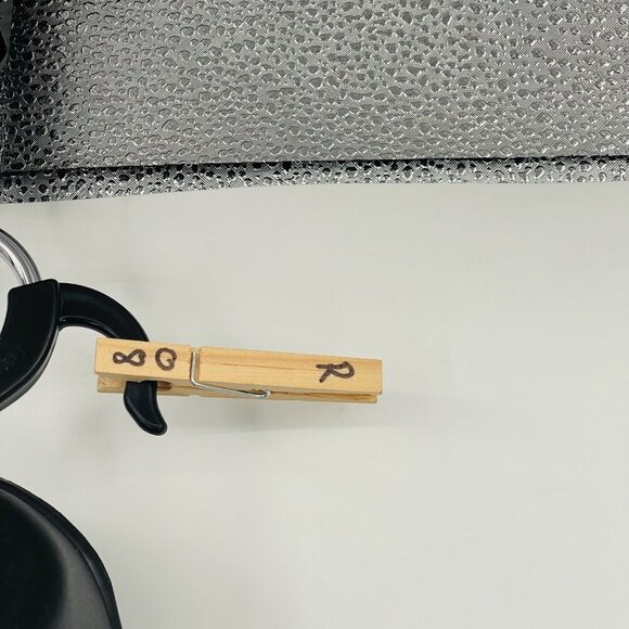 FRNCH Nisa Wave Sweater Womens S Metallic Blue Balloon Sleeves Relaxed Knit - Picture 11 of 11